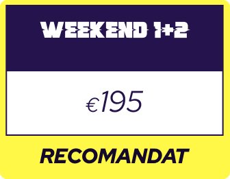 Weekend 1+2